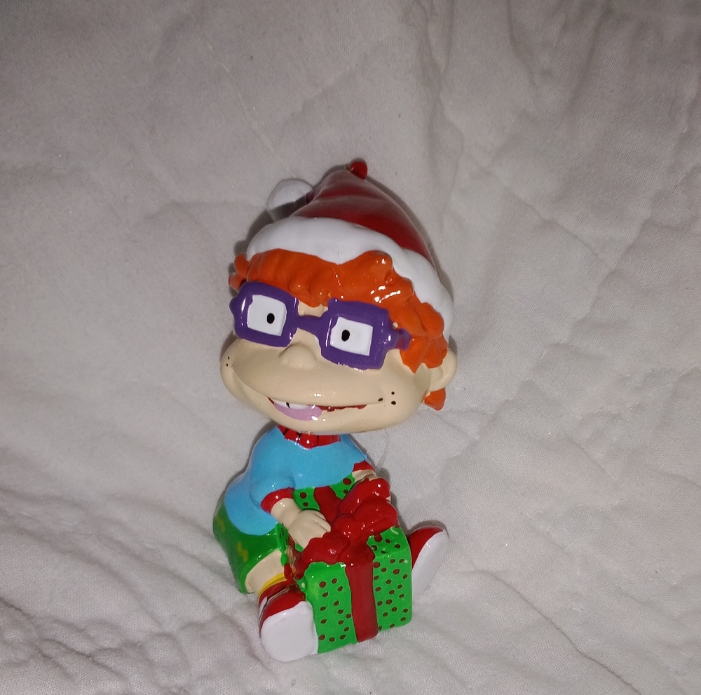 Rugrats Chuckie Christmas Tree Ornament NWOT 4" Tall